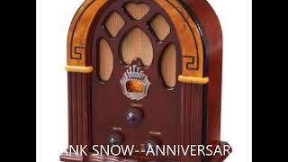 HANK SNOW  ANNIVERSARY BLUE YODEL