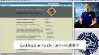 Home Inspection Tip #34:  Move-In Certified