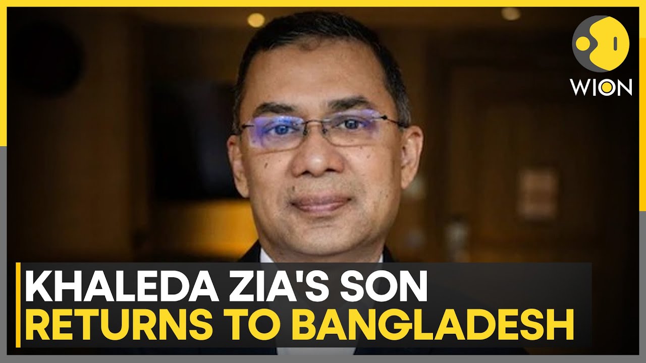 Bangladesh: BNP's Acting Chairman Tarique Rahman Lands In Dhaka | WION