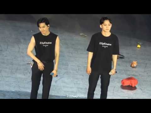190922 EXO(엑소)-Last Ment@EXplOration in Bangkok Day3[fancam]