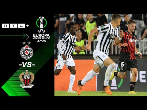 FK Partizan vs. OGC Nice – Highlights & Tore | UEFA Europa Conference League