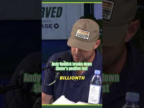 Andy Roddick breaks down Sinner’s situation 🧐 @ServedPodcast #usopen