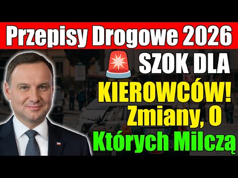 SHOCK FOR DRIVERS! New Road Rules 2026 – Important Changes That Few People Are Talking About