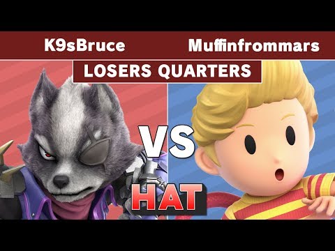 HAT 56 - K9sbruce (Wolf) Vs. Muffin from Mars (Lucas) Losers Quarters - Smash Ultimate