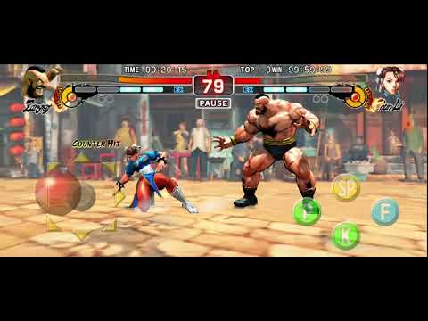 Streetfighter 4 Champion Edition Zangief Kos Chun Li Ryona