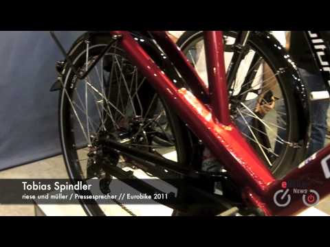 Eurobike 2011: Culture hybrid rohloff von Riese und Müller vorgestellt
