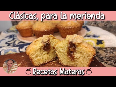 Magdalenas caseras | RELLENAS Y CLÁSICAS ♥