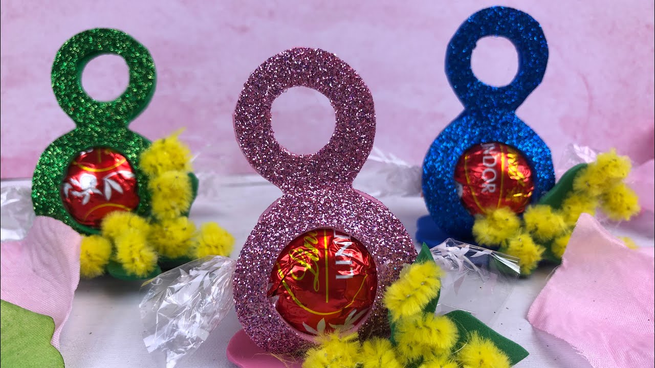 Per la festa della donna non puoi non realizzare questo regalino ! Tutorial super facile