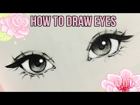 How to Draw Eyes ♡ | by Christina Lorre'
