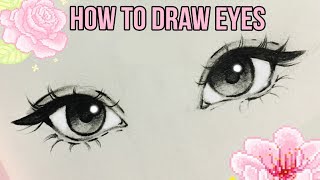 How to Draw Eyes ♡ | by Christina Lorre