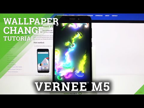 Locate Wallpaper Settings on VERNEE M5 – Apply Live Wallpaper