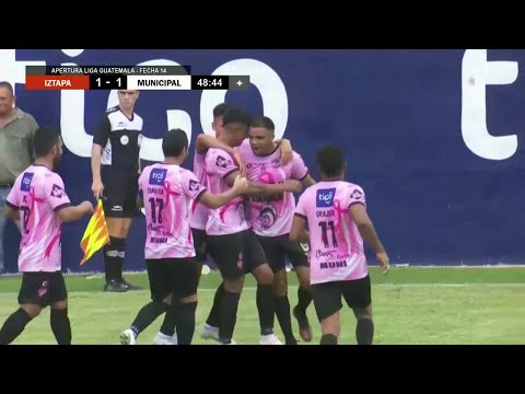 Gol Marcelo Ferreira | Iztapa 1-1 Municipal | Fecha 14 | Apertura 2022 | Liga de Guatemala