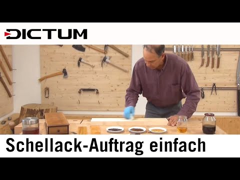 Schellackauftrag einfach - Schritt für Schritt erklärt von Garrett Hack - Tutorial Video