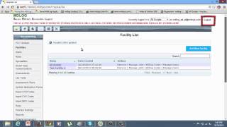 Setup through MDLog Web interface