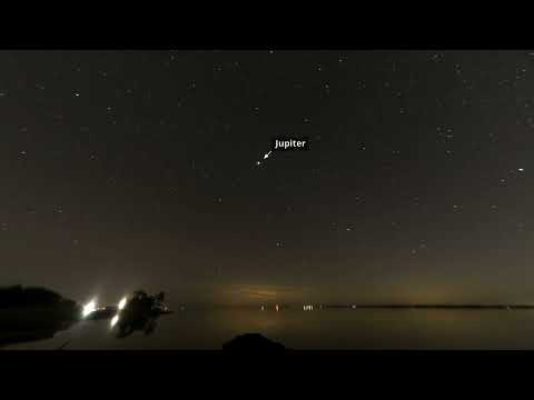Jupiter in General Sky from Northern Hemisphere (2022-11-23)