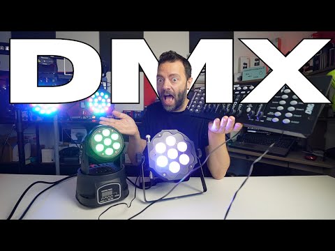 Controller DMX 512. Come funzionano le luci DMX, piccolo tutorial base, improvvisato.