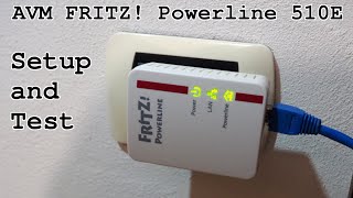 AVM FRITZ! Powerline 510E • Unboxing, installation and test