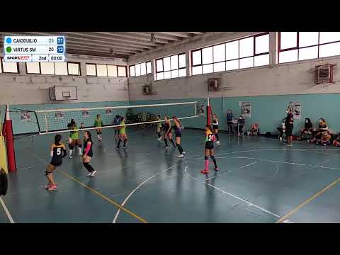 Caio Duilio Volley vs sede Virtus Santa Maria - AICS u16f