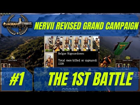 DeI - Revised Grand Campaign: Nervii #1 - The 1st battle.