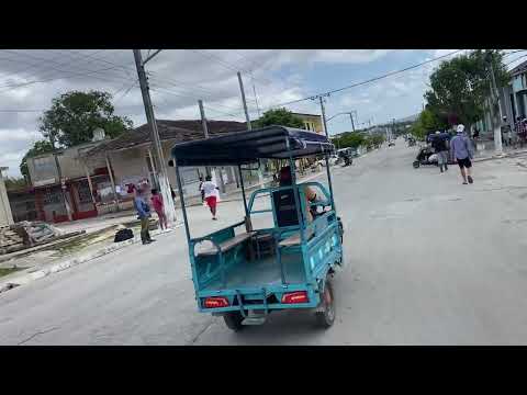 YAGUAJAY pueblo de Cuba en la provincia de Sancti Spiritus, abril 2026.