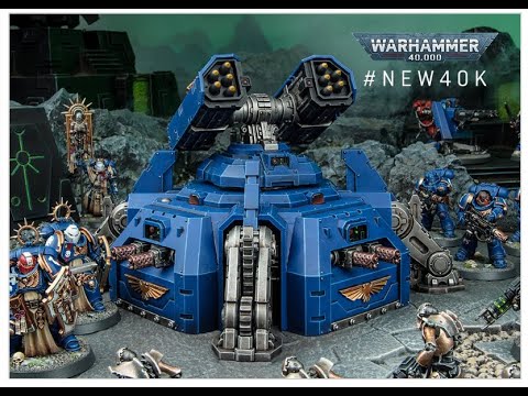 New Space Marine & Necron Fortifications