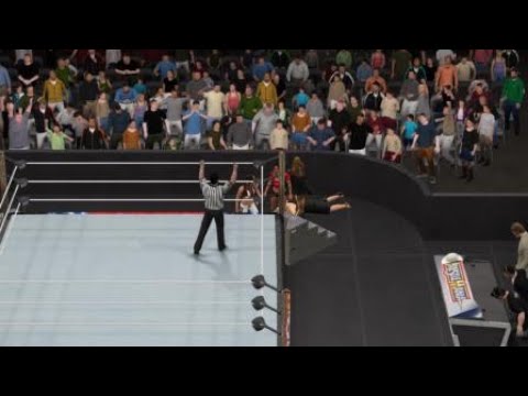 WWE 2K17 Lacey Evans and Nikki Bella vs Brie Bella and Ronda Rousey