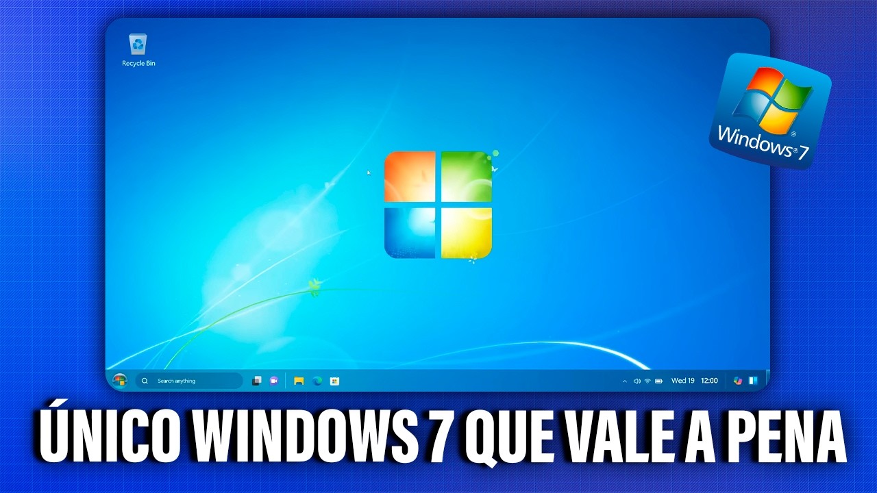 O único Windows 7 que vale a pena Pra 2025