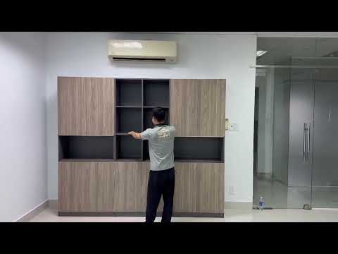Tủ Văn Phòng Gỗ MDF Cao Cấp Màu 2862 - THS192