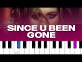 Kelly Clarkson Since U Been Gone Piano Tutorial