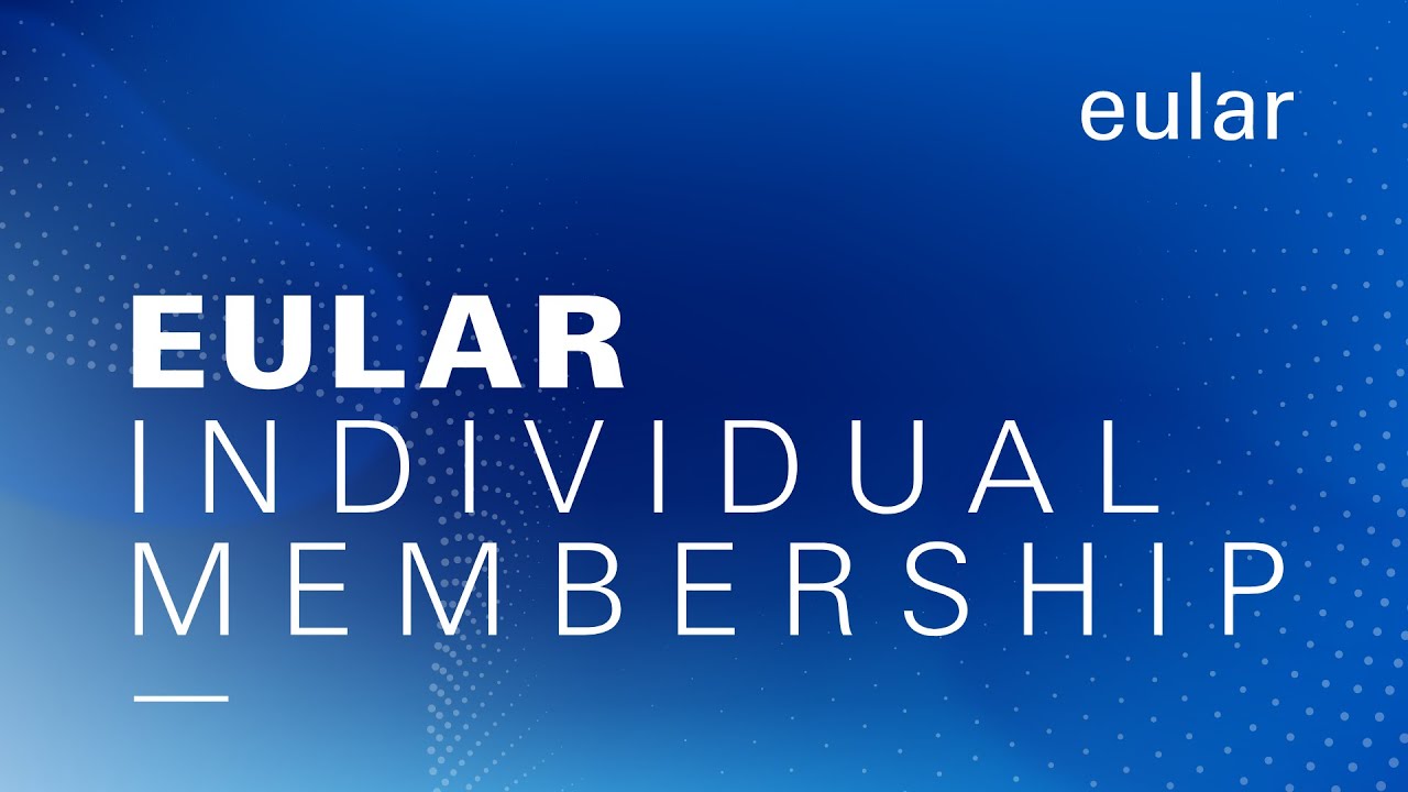 Become a #EULAR Individual Member!