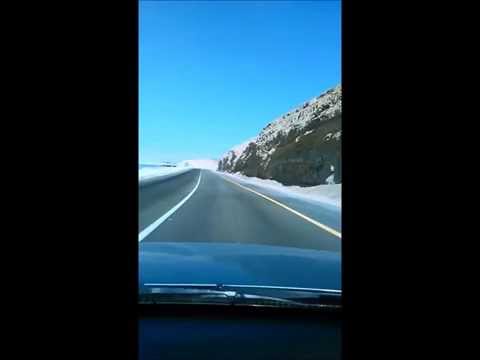 Дорога из города Арад на Мертвое море