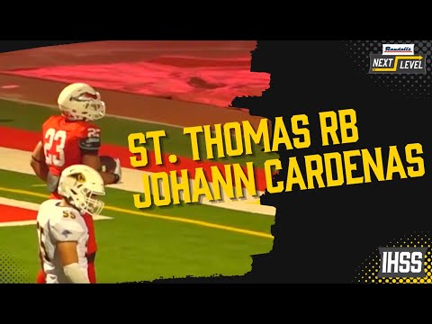 Running Back Johann Cardenas was a Huge Part of St. Thomas&#039; Playoff Run