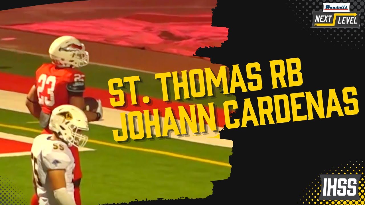 Running Back Johann Cardenas was a Huge Part of St. Thomas&#039; Playoff Run