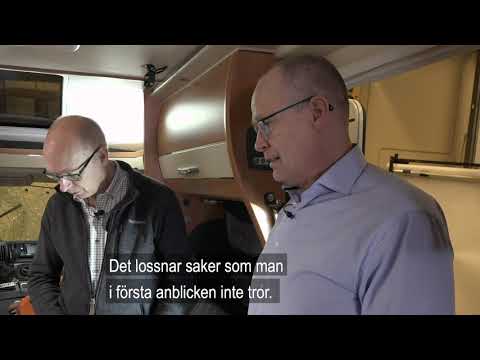 Folksam testar barnsäkerhet i husbilar