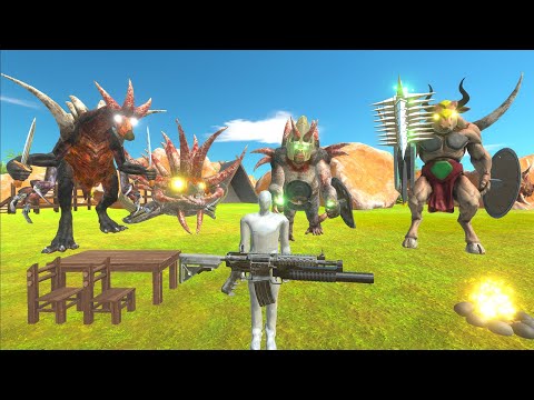 Jurassic World Evolution Camping 86 - Hunt for mutants: KingKong, Therizino, Minotaur, Mosasaurus