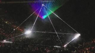 ECLIPSE Laser pyramid - Roger Waters @ 4K. Miami, 07/13/17