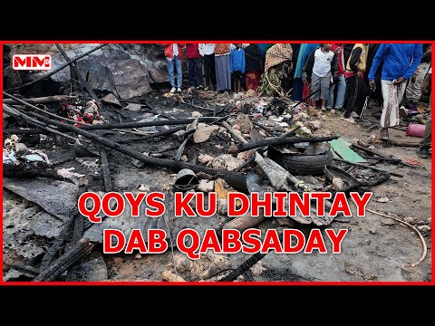 Guri dab qabsaday oo ay ku dhinteen shan qof oo isku qoys ahi