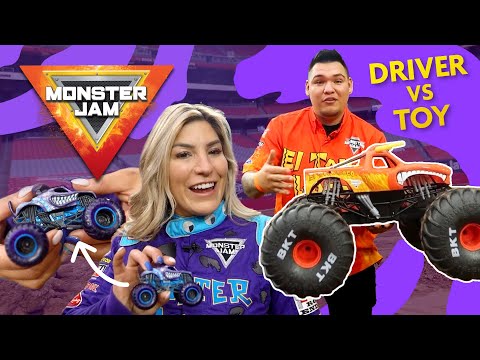Favorite Stunts with Monster Jam TRUCKS & TOYS! 🔥 Driver vs Toy - Epic Monster Jam Compilation #1