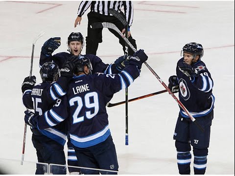 Patrik Laine First NHL Goal - Oct 14th 2016 (HD)