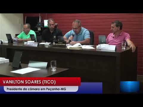 3ª REUNIÃO ORDINÁRIA NA CÂMARA MUNICIPAL DE PEÇANHA-MG