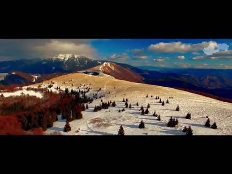 Kozí Chrbát v Nízkych Tatrách a okolité výhľady 4K (UHD)