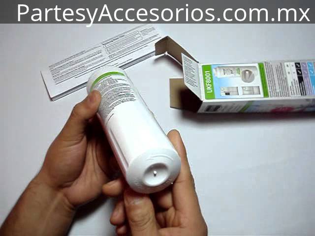 Vídeo relacionado con Filtro de agua USC002 484010678059 para frigorífico americano compatible con Whirlpool, Hotpoint, KitchenAid, Maytag, Amana, Jennair