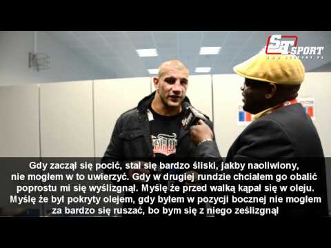 James Thompson po walce z Pudzianowskim: Czuję się oszukany!
