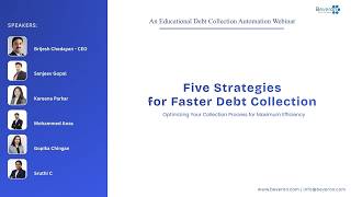 Five Strategies for Faster Debt Collection | Webinar 2026 | Beveron Technologies