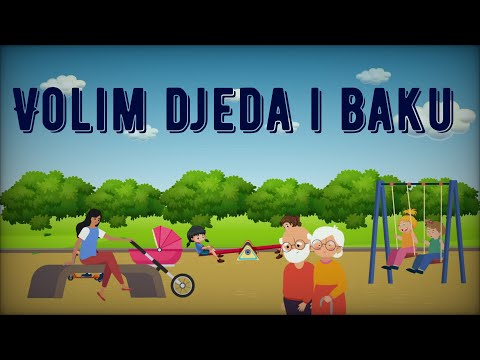 Zagrebački Mališani - Volim djeda i baku (Official Lyric Video)