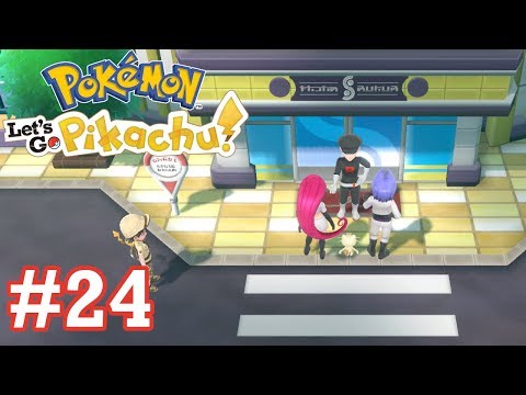 Pokémon Let's Go, Pikachu! - Part 24 - Saffron City and Silph Co. Head Office