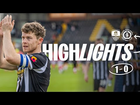 HIGHLIGHTS | NOTTS COUNTY 1-0 CREWE ALEXANDRA
