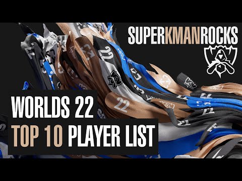 Worlds 2022 Top 20 Player List Part 2 (10-1) -- SuperKmanrocks