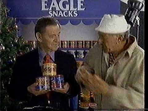 Jack Klugman & Tony Randall 1988 Eagle Snacks TV ad