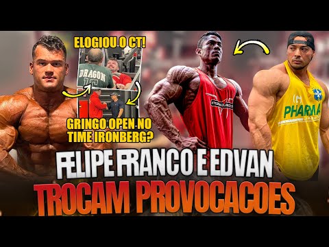 GRINGO NO TIME IRONBERG? ELE JA ESTA TREINANDO LA! FE FRANCO E EDVAN TROCAM PROVOCACOES! QM LEVA?